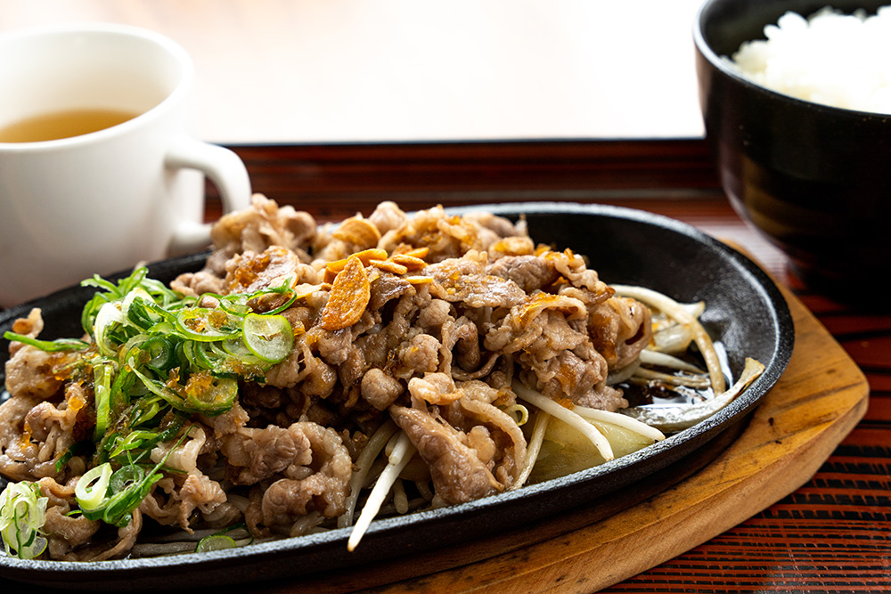 麺処千代せんだいのスタミナ焼き